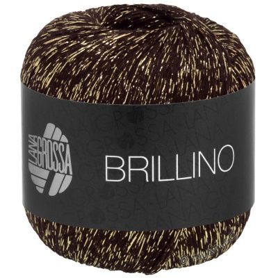 Lana Grossa BRILLINO 033  83% вискоза, 17% полиэстер металик, 25г/ 200м